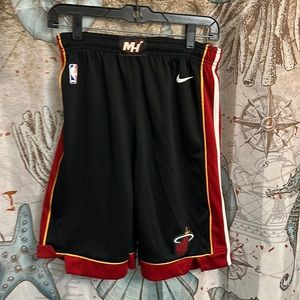 Youth Nike Miami Heat Game Shorts